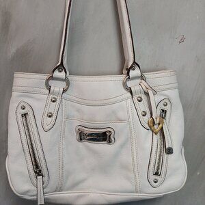 Sophia Caperelli Chic White Leather Bag